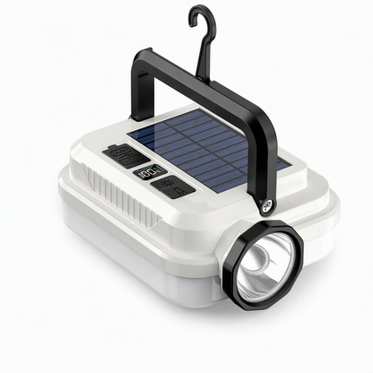 🏕️ 50% OFF NOW! 🔦 Dual-Light Solar Camping Lantern – Power Bank, Hanging Hook & Weatherproof – For Camping, Hiking & Power Outages 🔋