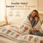 🛏️ LIMITED‑TIME 50% OFF! 🔥 Double-Sided Sherpa Fleece Comforter – Snowflake Velvet & Dense Lamb Fleece Heat Lock, Ultra-Soft Velvet Touch & Durable Digital Print – Cozy Winter Warmth for Every Room ❄️