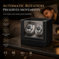⌚ 50% OFF NOW! 🔄 Automatic Watch Winder Box – Silent Motor, Anti-Magnetic & Premium Leather – Preserve Your Mechanical Watches 🛡️