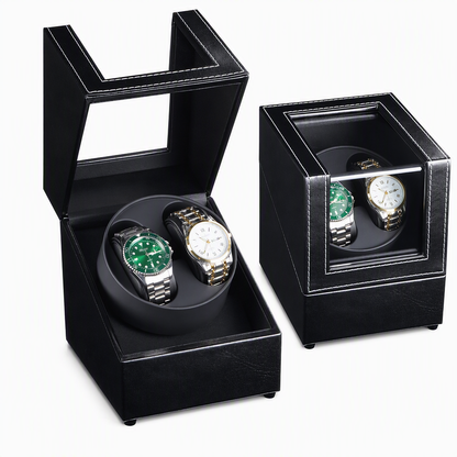 ⌚ 50% OFF NOW! 🔄 Automatic Watch Winder Box – Silent Motor, Anti-Magnetic & Premium Leather – Preserve Your Mechanical Watches 🛡️