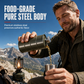 🛢️ LIMITED‑TIME 50% OFF! 🏕️ 16,742 Sold – Rugged Miniature Barrel Hip Flask – Pure Steel Body, Leakproof Cap & Outdoor Ready ⛰️