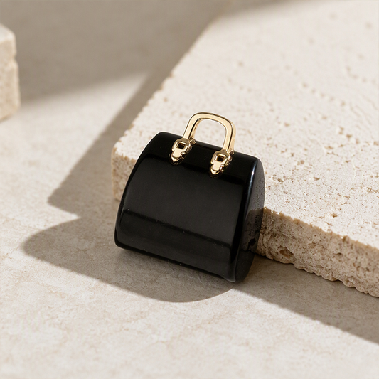 👜 LIMITED‑TIME 50% OFF! 💎 17,642 Sold – Miniature Elegant Stone Handbag Ornament – Premium Stone, Compact Size & Lovely Gift 🎀