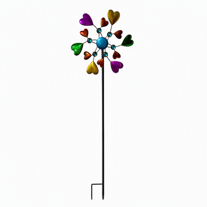 💖 LIMITED‑TIME 50% OFF! 🌪️ 14,382 Sold – Heart-Shaped Metal Wind Spinner – Kinetic Rotation, Wrought Iron Frame & Yard Decor 🏡