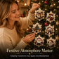 🎅 Christmas DIY Painting Hanging Ornaments Set – 5D Pearl Diamond Kit, High-Transparency Acrylic & Multidimensional Shine