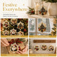 🎅 Christmas DIY Painting Hanging Ornaments Set – 5D Pearl Diamond Kit, High-Transparency Acrylic & Multidimensional Shine