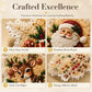 🎅 Christmas DIY Painting Hanging Ornaments Set – 5D Pearl Diamond Kit, High-Transparency Acrylic & Multidimensional Shine