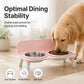 🐶 Elevated Pet Double Bowls – Detachable, Ergonomic & Neck-Friendly