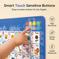 🔤 Bilingual Talking Alphabet Wall Chart – English & Spanish Letters, Interactive Audio Play & Mini Piano
