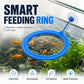 🐠 Floating Fish Feeding Ring – Suction Cup & Precision Feeding Zone