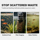 🐠 Floating Fish Feeding Ring – Suction Cup & Precision Feeding Zone