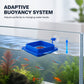 🐠 Floating Fish Feeding Ring – Suction Cup & Precision Feeding Zone