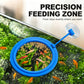 🐠 Floating Fish Feeding Ring – Suction Cup & Precision Feeding Zone