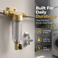 🚰 50% OFF NOW! 🔧 Whole-House Sediment Pre-Filter – Transparent Housing, Stainless Steel & Easy Install – Protects Taps, Showers & Appliances 🏠