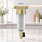 🚰 50% OFF NOW! 🔧 Whole-House Sediment Pre-Filter – Transparent Housing, Stainless Steel & Easy Install – Protects Taps, Showers & Appliances 🏠