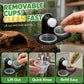 🦎 Double Reptile Feeding Ledge with Bowls – Secure Suction Hold & Removable Cups