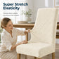🛋️ Stretch Jacquard Dining Chair Cover – High-Elasticity Fabric, Textured Woven Pattern & Universal Fit