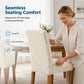 🛋️ Stretch Jacquard Dining Chair Cover – High-Elasticity Fabric, Textured Woven Pattern & Universal Fit