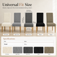 🛋️ Stretch Jacquard Dining Chair Cover – High-Elasticity Fabric, Textured Woven Pattern & Universal Fit