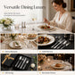 🍴 4-Piece Stainless Steel Flatware Set – Mirror Finish & Resilient Build
