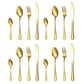 🍴 4-Piece Stainless Steel Flatware Set – Mirror Finish & Resilient Build