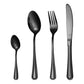 🍴 4-Piece Stainless Steel Flatware Set – Mirror Finish & Resilient Build