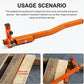 🔧 50% OFF NOW! 📐 Deck Board Straightener – Multi-Angle Leverage, Heavy-Duty Steel & One-Man Operation – For Woodworking & Flooring 🛠️