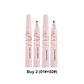 👁️ LIMITED‑TIME 50% OFF! 💧 4-Prong Eyebrow Pencil – Natural Hair-Like Strokes, Waterproof, 24H Wear ✏️