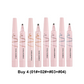 👁️ LIMITED‑TIME 50% OFF! 💧 4-Prong Eyebrow Pencil – Natural Hair-Like Strokes, Waterproof, 24H Wear ✏️