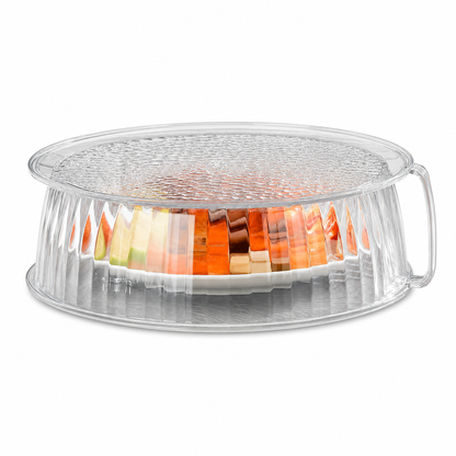 🍱 LIMITED‑TIME 50% OFF! ♨️ Multi-Layer Stackable Microwave Food Cover – Splatter Protection, Moisture Retention & Stackable Design 🍽️