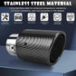 🔥 50% OFF NOW! 🚗 LED Exhaust Muffler Tip – Fire-Breathing Effect, Carbon Fiber Sleeve & Universal Bolt-On Fit – Red/Blue Light 💨