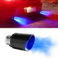 🔥 50% OFF NOW! 🚗 LED Exhaust Muffler Tip – Fire-Breathing Effect, Carbon Fiber Sleeve & Universal Bolt-On Fit – Red/Blue Light 💨