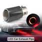 🔥 50% OFF NOW! 🚗 LED Exhaust Muffler Tip – Fire-Breathing Effect, Carbon Fiber Sleeve & Universal Bolt-On Fit – Red/Blue Light 💨