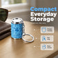 🪙 LIMITED‑TIME 50% OFF! 🔑 Portable Coin Holder Keychain Storage – Compact Everyday Storage, Durable Metal Finish & Bag-Ready 👛