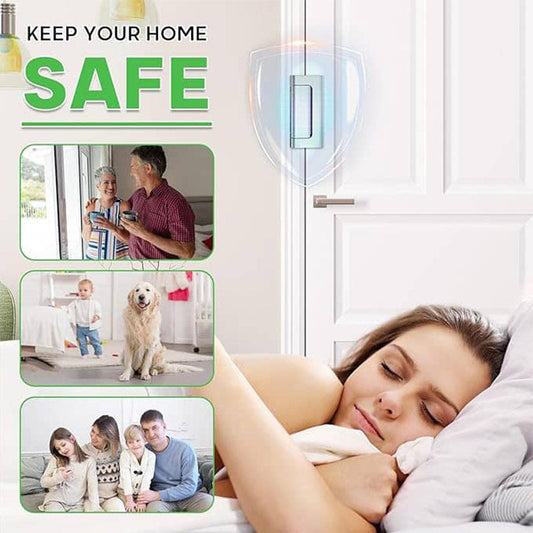 🚪 50% OFF NOW! 🛡️ Security Door Reinforcement Lock – Withstands 200KG, Heavy-Duty Aluminum & Easy Install – For Front & Indoor Doors 🔒