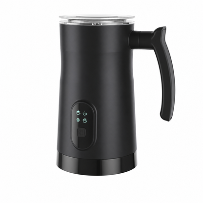 ☕ 50% OFF NOW! 🥛 Electric Milk Frother – Hot & Cold Foam, Magnetic Whisk & Cafe Quality – 400W for Lattes, Cappuccinos & More 🍶