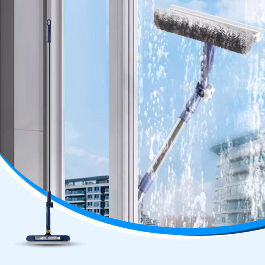 🪟 LIMITED‑TIME 50% OFF! 🧼 Window Cleaning Squeegee for High-Rise Windows – Streak-Free, Safe Use 💧