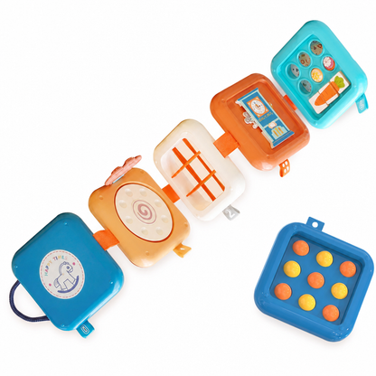 🧸 LIMITED‑TIME 50% OFF! 🌈 Sensory Busy Ball Stacking Toy – Multi‑Sided Activity Cube, Portable 🧩