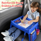 🚗 50% OFF NOW! 🎨 Kids Car Seat Travel Tray – Drawing Board & Storage Organizer – Stable Desk for Long Drives ✏️