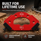 📐 50% OFF NOW! 🛠️ Router Template – Round Corner R Angle Jig, CNC Machined Alloy & Non-Slip Stop Blocks – For Woodworking & Wardrobe DIY 🔧