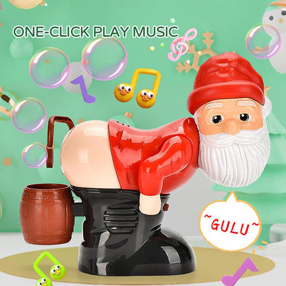 ⏳50% OFF💖Christmas Gift Santa Bubble Maker, Cute Automatic Bubble Blowing Toy For Holiday🎅