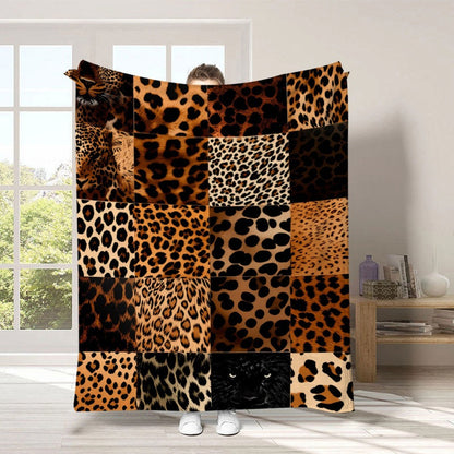 🐆 LIMITED‑TIME 50% OFF! 🛋️ Ultra-Soft Leopard Print Throw Blanket – Cozy Warmth Without Bulk, Machine-Washable Polyester & 4 Size Options – Bold Style for Every Corner of Your Home 🧶