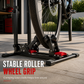 🚲 50% OFF NOW! 🔧 Foldable Bike Floor Stand – Double Pole, U-Shaped & Heavy-Duty – Saves Floor Space, Fits Road & Mountain Bikes 💪