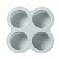🧁 50% OFF! ✨ 4-Cavity 4-Inch Silicone Cake Mold – Instant Out Release, Heat-Resistant Flexible Design & One-Piece Durable Build – Perfect for Rainbow Cake, Pizza & Air Fryer Baking 🍕