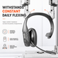 🎧 50% OFF NOW! 🚛 Bluetooth Call Center Headset – ENC Noise Cancellation, Auto Pairing & Dual Device – For Customer Service & Truck Drivers 📞