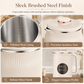 🥛 50% OFF NOW! 🌿 Automatic Soy Milk Maker & Blender – 1500ml, Filter-Free, 10 Blades & 304 Stainless Steel – Multi-Functional for 4-5 People ⚡