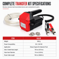 🛢️ 50% OFF NOW! 🔧 Electric Gear Oil Transfer Pump – 12V/24V Self-Priming, Fast & Portable – For Diesel, Engine & Hydraulic Oil 🚗