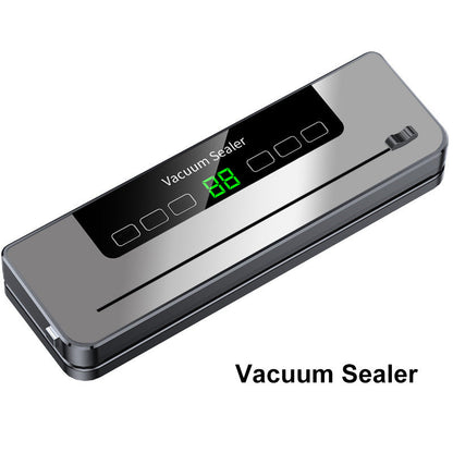 🥩 50% OFF NOW! 🔒 Vacuum Sealer Machine – Built-in Cutter, Wet/Dry Modes & Waterproof Touchscreen – With Vacuum Bags 🍤