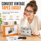 📼 50% OFF NOW! 🔄 Transparent Cassette Player – Tape to MP3 Converter, Type-C & Hi-Fi Stereo – Nostalgia Meets Modern Tech 🎵