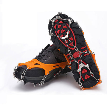 🥾 50% OFF NOW! ❄️ Anti-Slip Crampons – Stainless Steel Spikes, Quick-On & Multi-Sport – For Hiking, Climbing & Snow Traction 💪