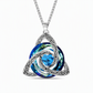 💎 LIMITED‑TIME 50% OFF! 💖 Women's Celtic Knot Birthstone Pendant Necklace 📿